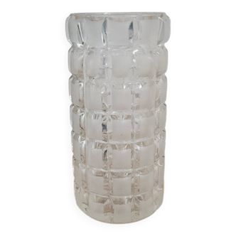 Small faceted vase