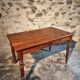 French vintage cherry wood table, circa 1920–1940.
