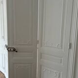 4 old molded doors, Haussmann style