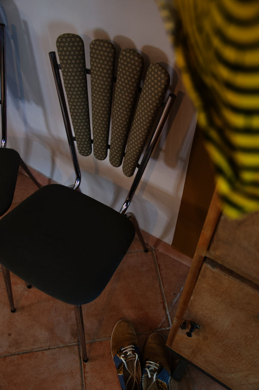 Pair of petal chairs