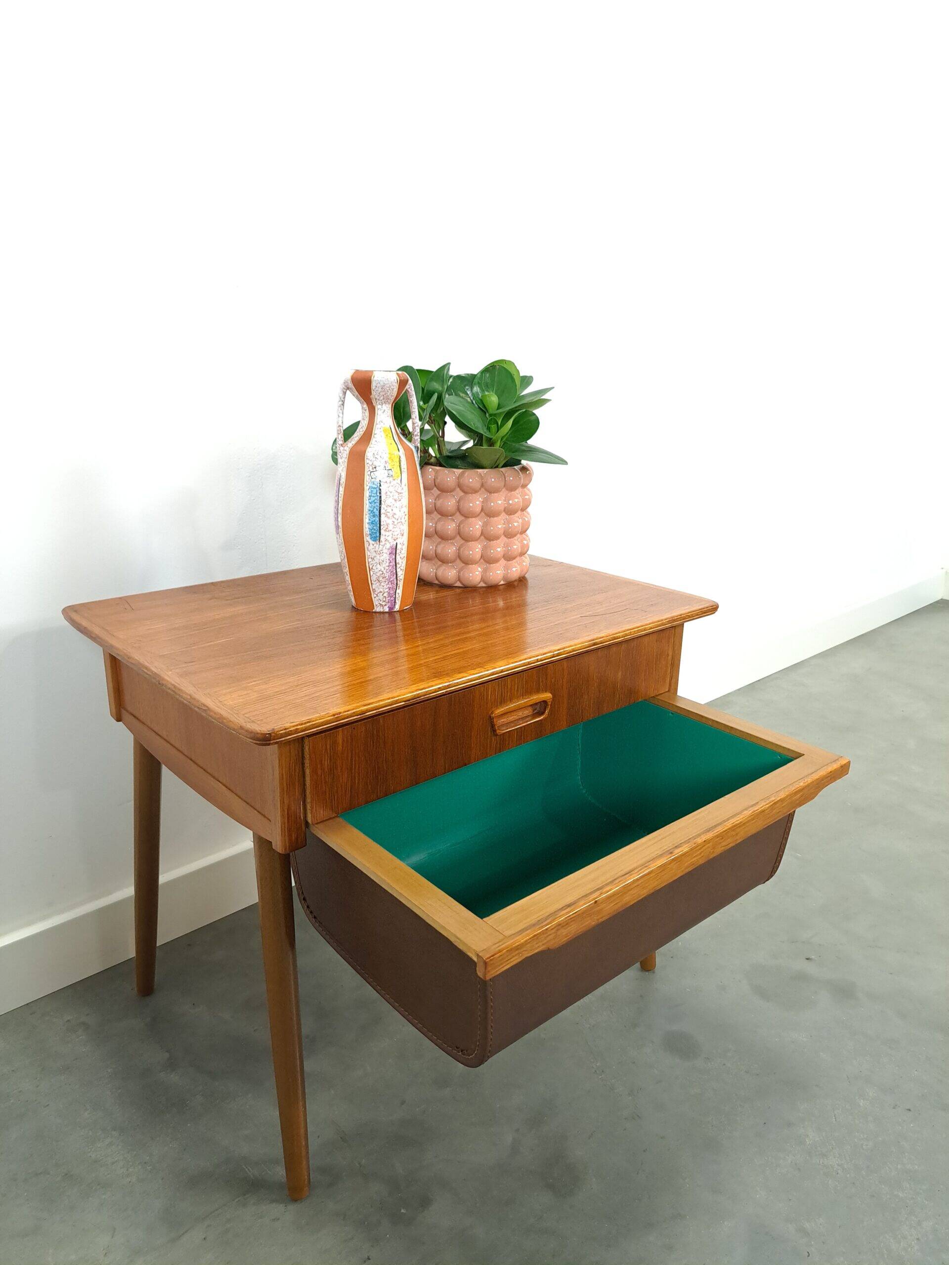 Veneer sewing chest of drawers from Sweden