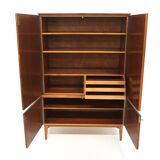 Scandinavian mahogany wardrobe, Swedish modern, Sweden, 1940