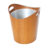 Scandinavian teak ice bucket