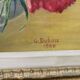 Painting / Oil on canvas signed G. DUBOIS 1944. Montparnasse frame, Bouquet