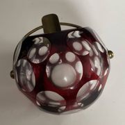 Crystal ashtray by Marina Voigt from the 1970s.