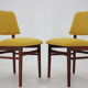 1960s Pair of Side Chairs ,Czechoslovakia