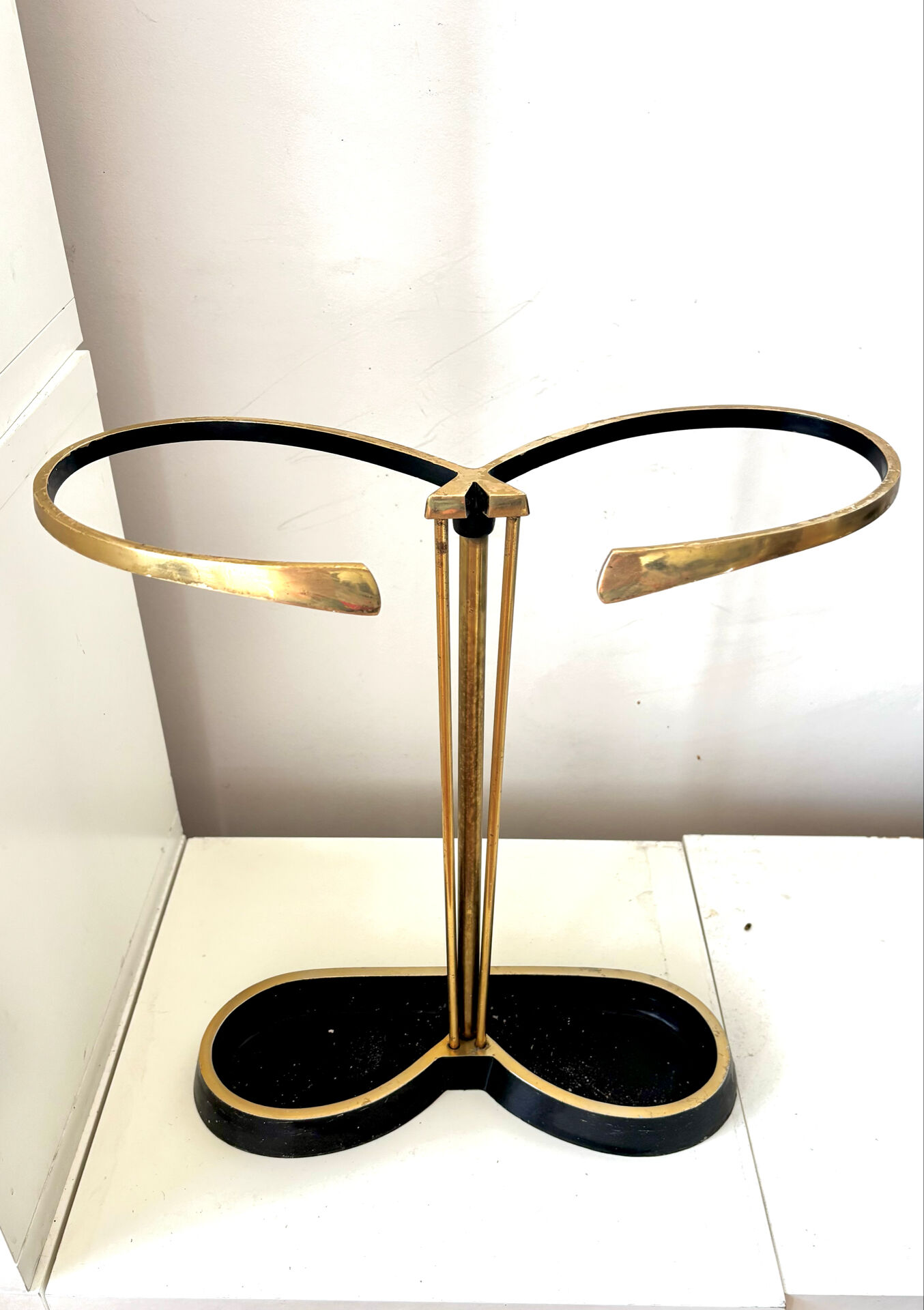 Bauhaus brass umbrella stand