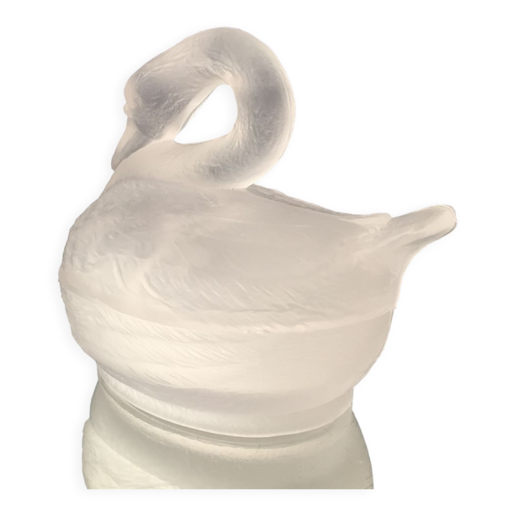 DUCK FROSTED GLASS BAG OR POCKET TRAY
