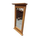 Oak Mirror by Oisterwijk, 1990s, Vintage