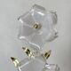 Murano glass flower lamp, Italy 1970-80