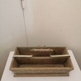 Vintage wooden egg or other basket