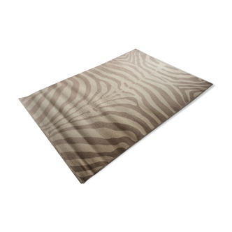 Zebra velvet rug 110x60cm