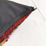 Cushion cover with Berber wool kilim