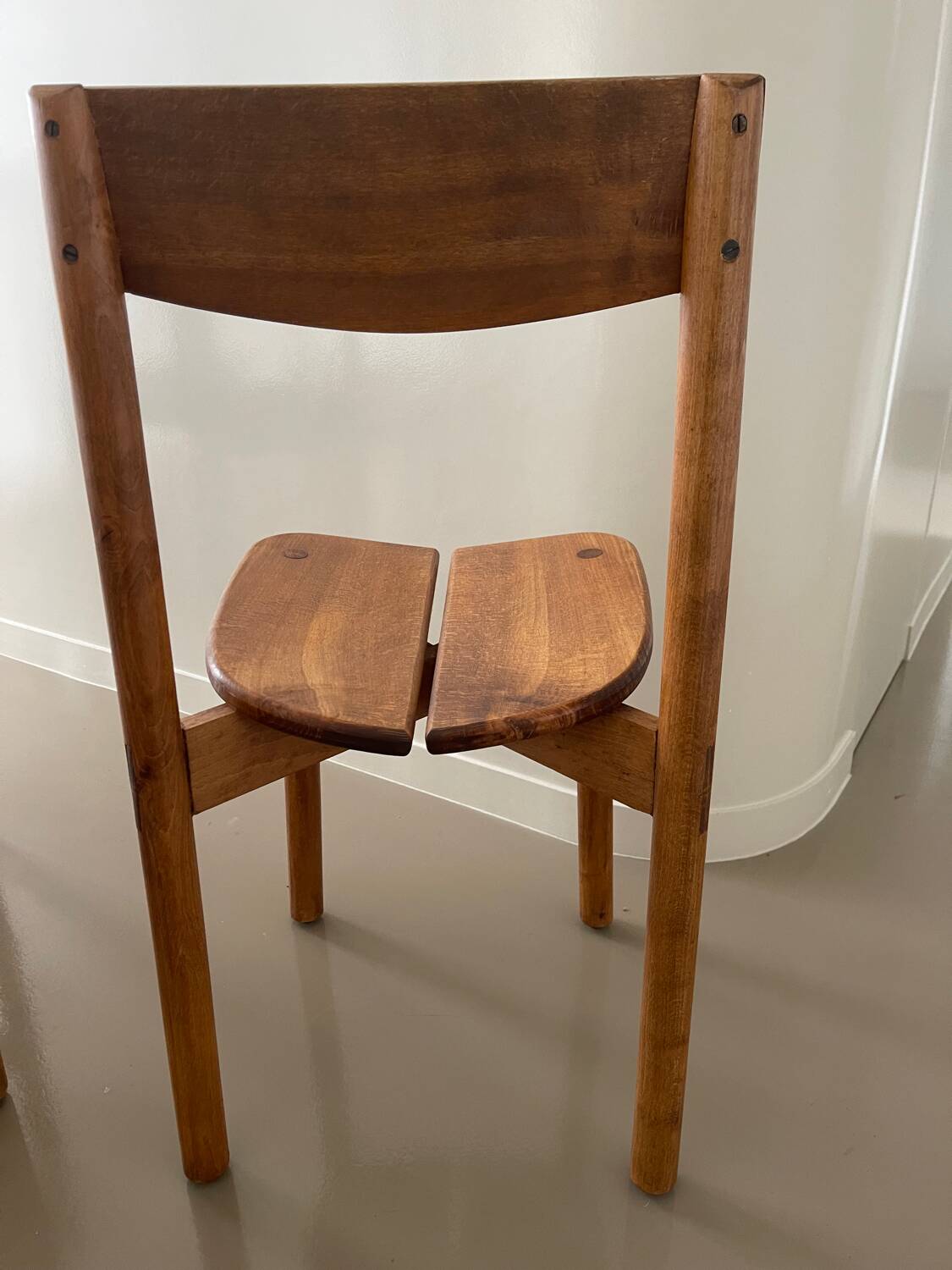 Chaises Grain de café style Pierre Gautier Delaye