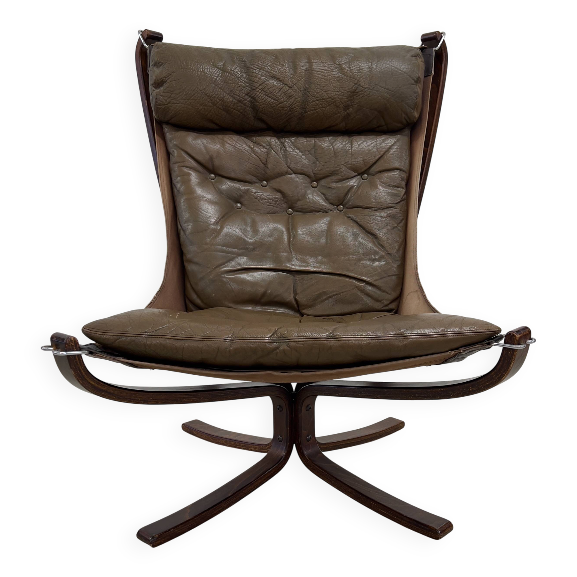 Falcon Chair By Vatne Møbler, Norway, 1970s.