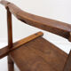 Traditional African hand-carved 'Baoulé' chair, 1920s