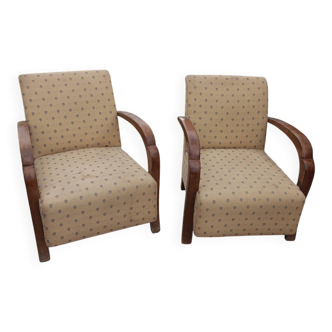 Pair of Thonet-style armchairs