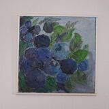 Swedish Oil on Canvas – “Blue Berries” by Martin Kallerup