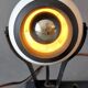 Rampe 2 spots orientables Eyeball Claude électricité 1970/1980
