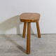 Elm tripod stool