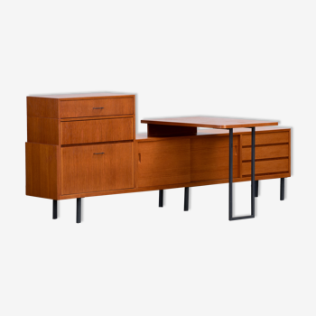 Vintage scandinavian sideboard – 237 cm