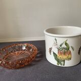 Vintage plant pot “The Botanic Garden”