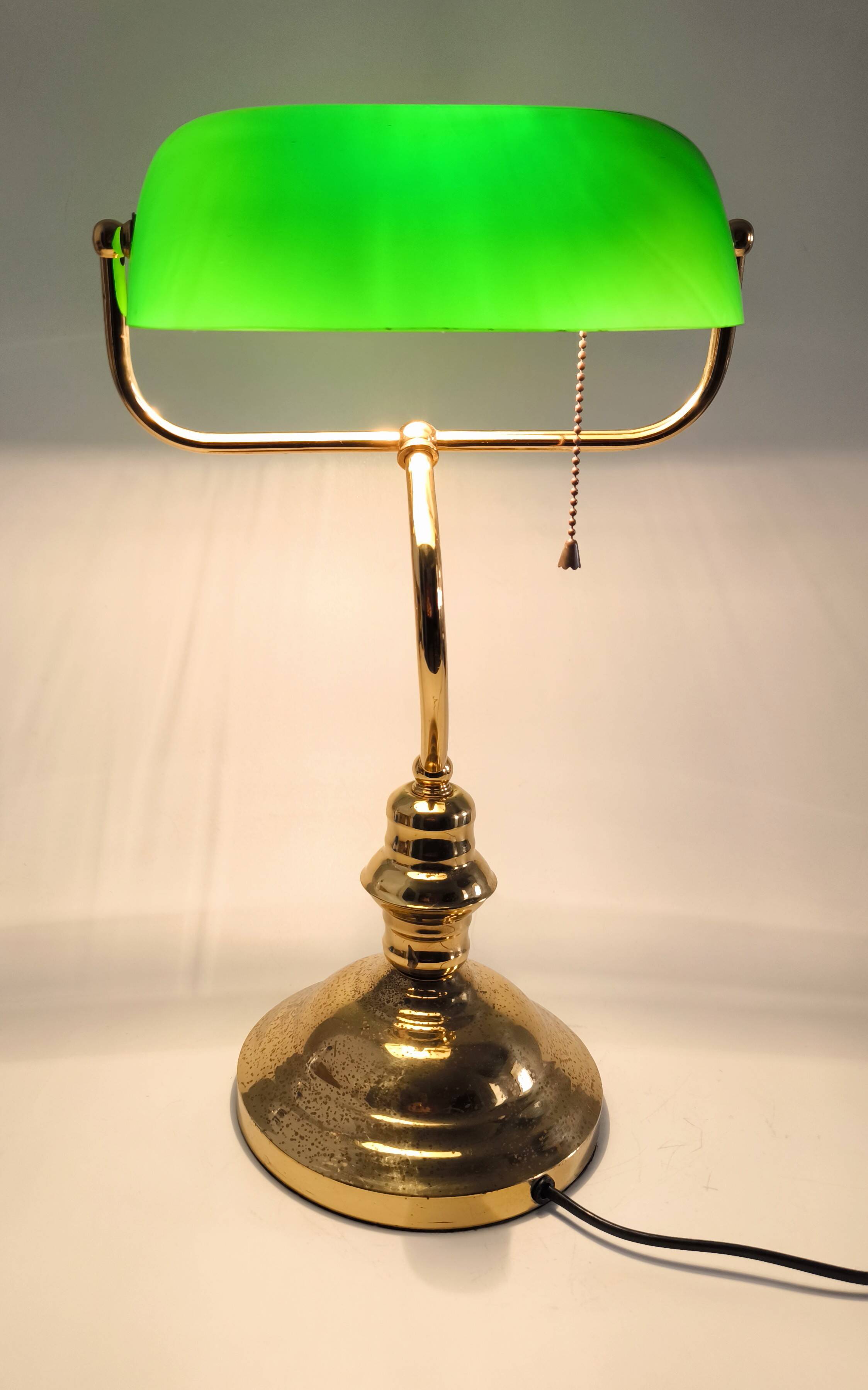 Lampe de banquier des années 80