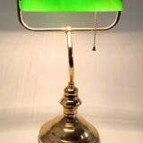 Lampe de banquier des années 80