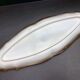 Salins earthenware fish dish