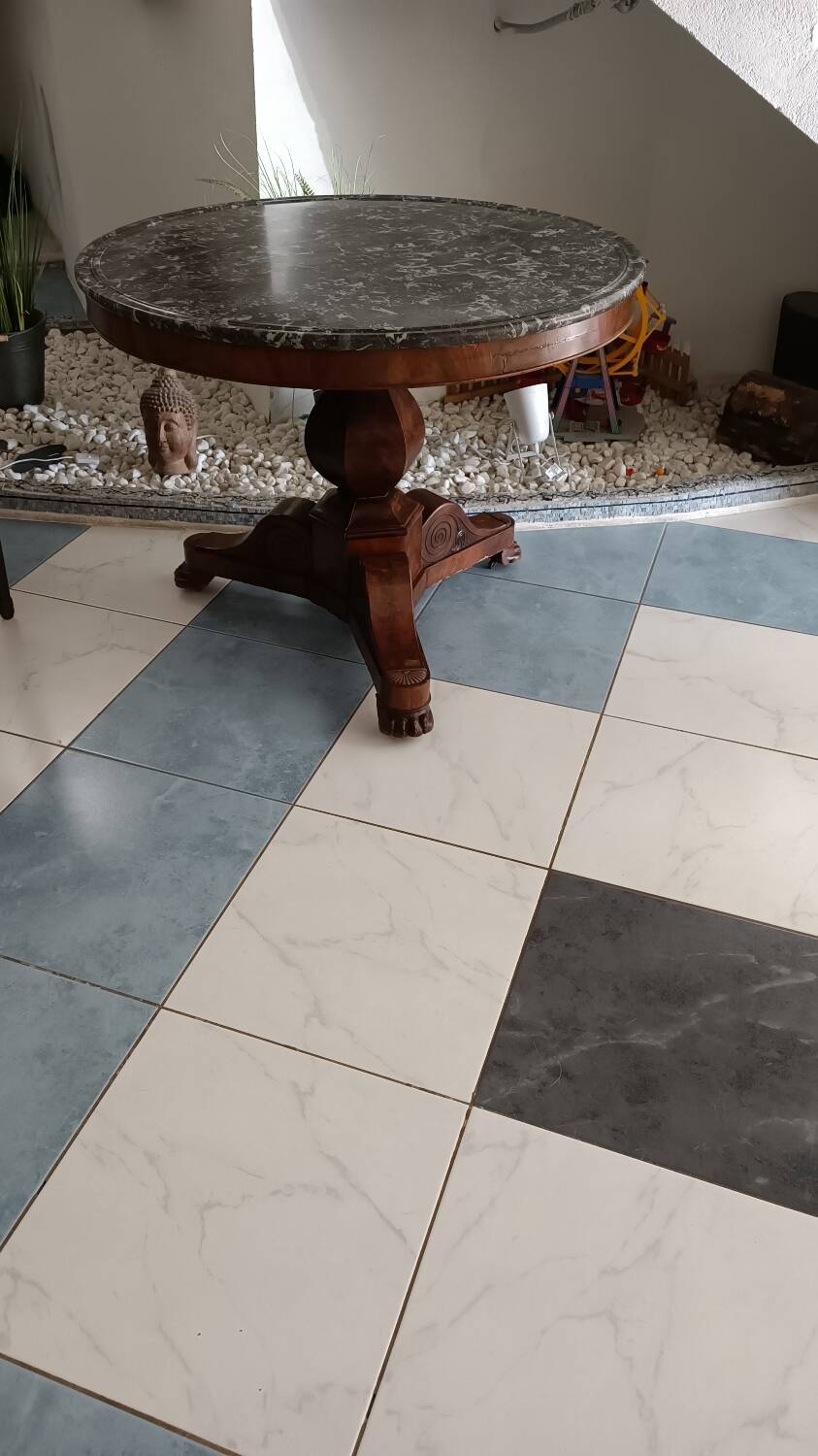 Empire period pedestal table