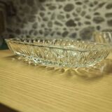 Vintage glass appetizer dish