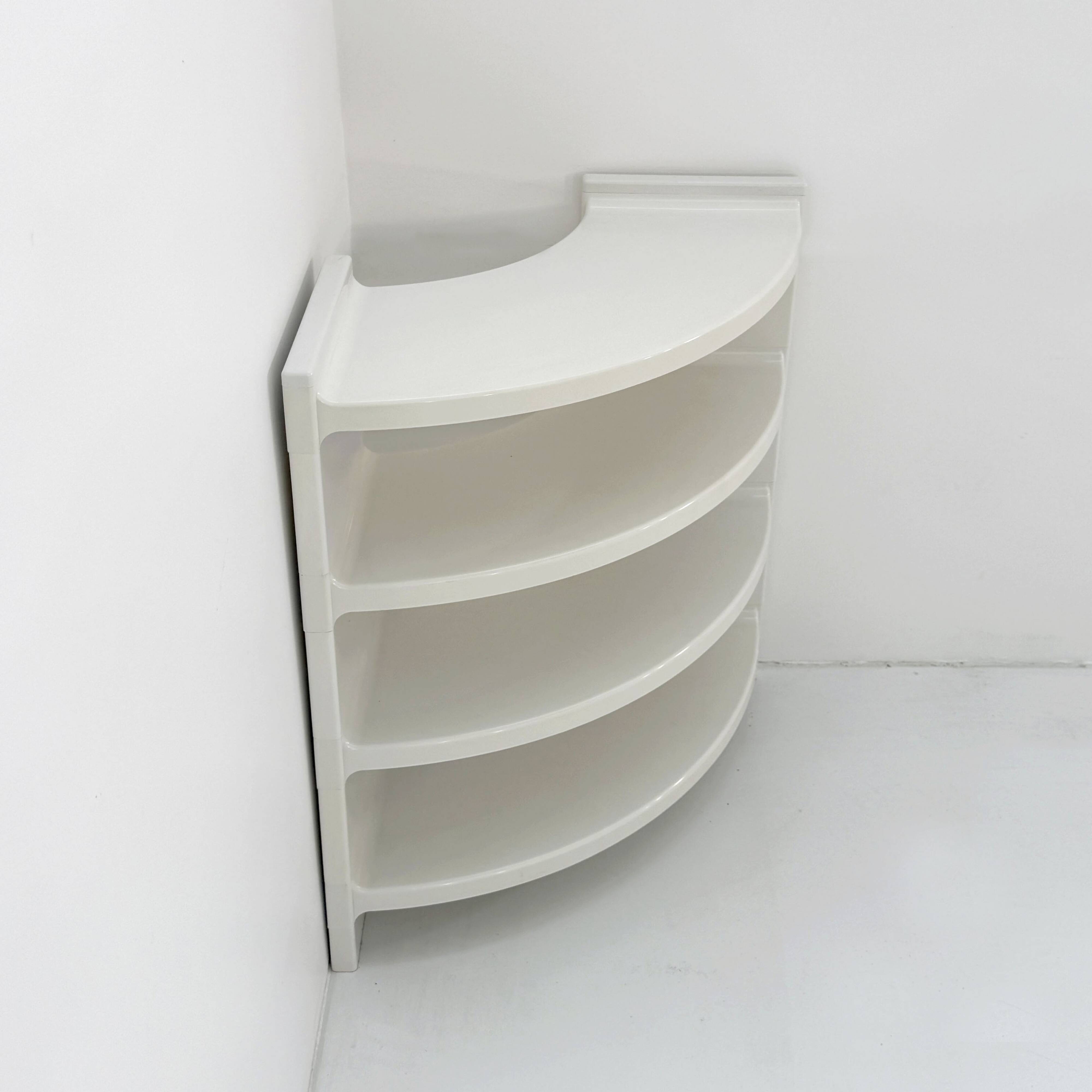 Arched / corner shelf by Olaf Von Bohr for Flair, 1970