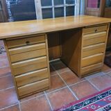 Vintage oak desk from the 60s