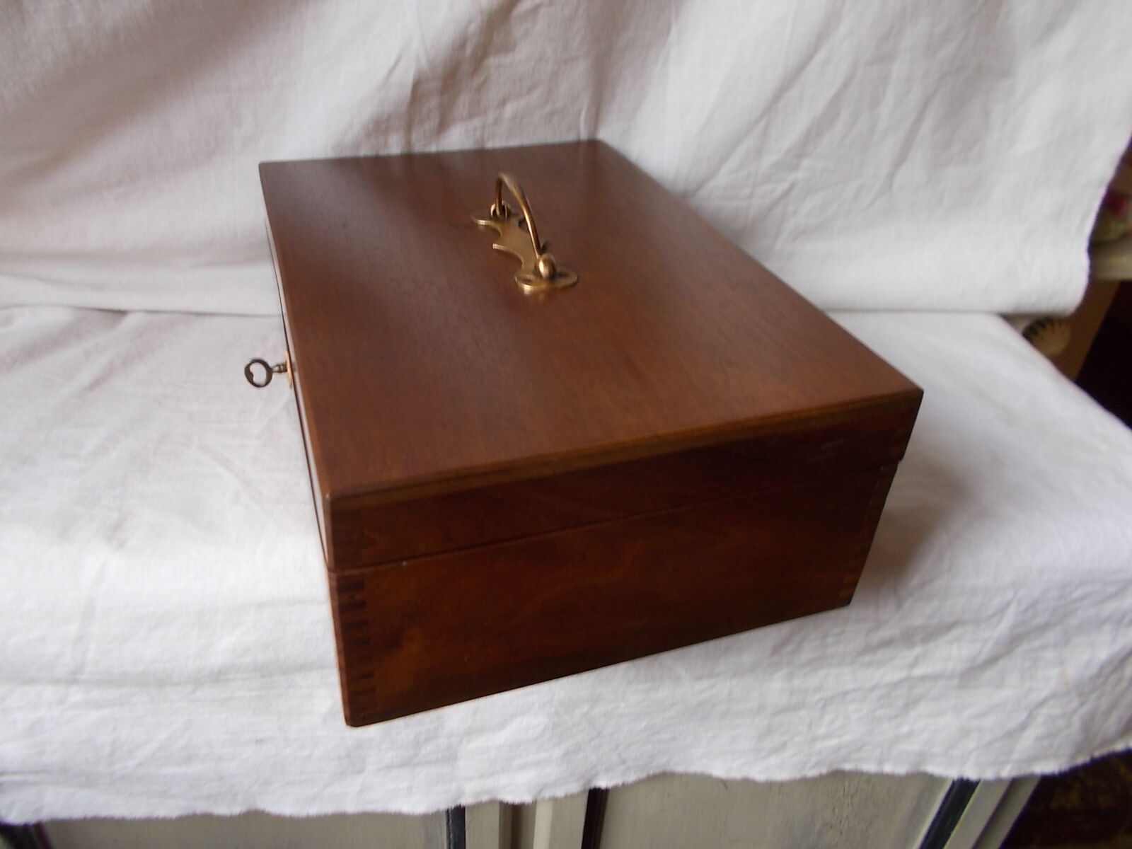 Solid walnut box