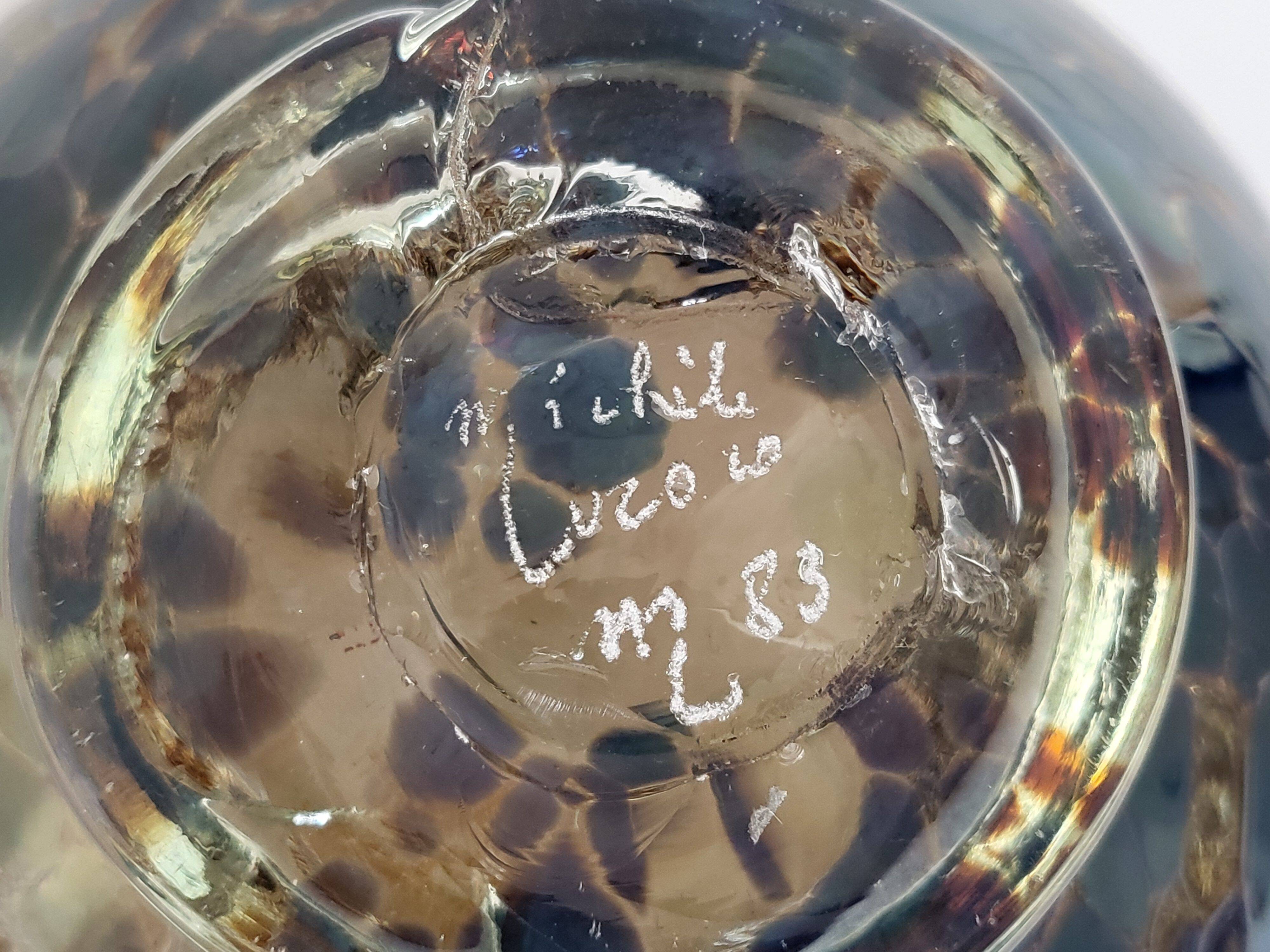 Vintage vase by Michèle Luzoro 1980