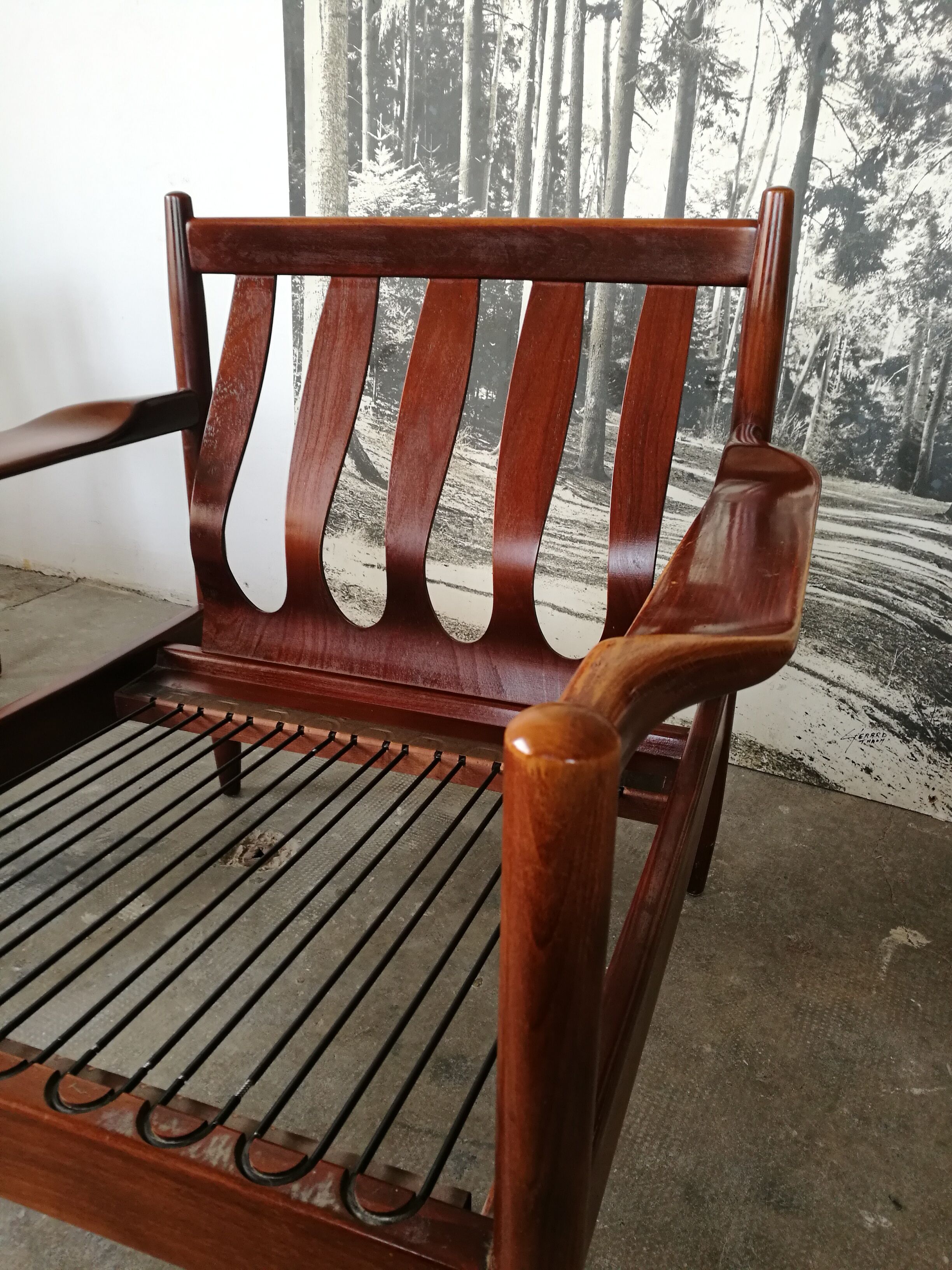 Pair of Scandinavian armchairs