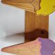 Portemanteau trois patères "ice cream", vintage, années 80