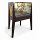 Fauteuil de restaurant motif florale en quantité