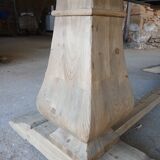 Monastery table with zinc top