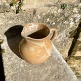 Stoneware pitcher