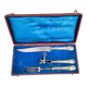 Sterling silver roast carving set