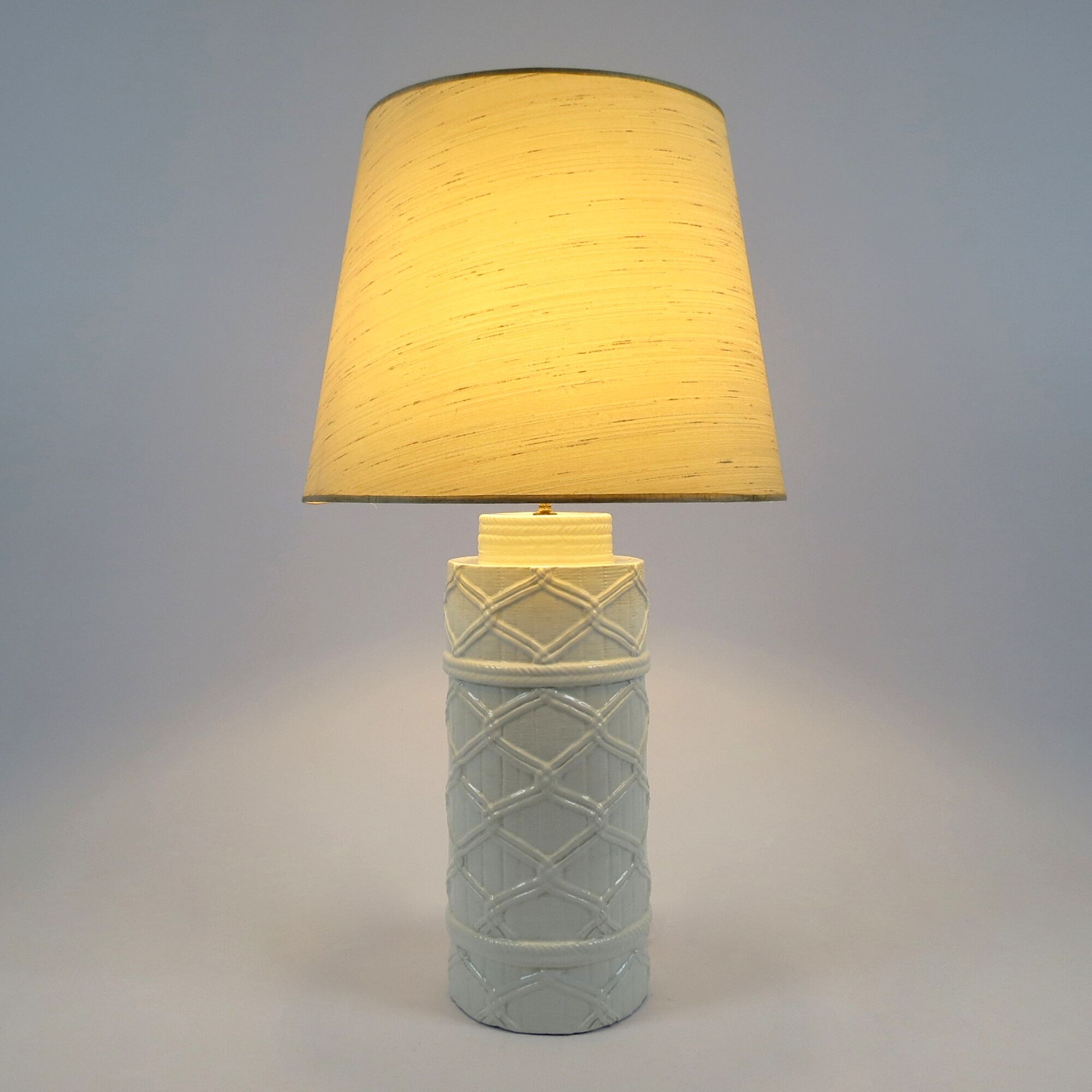 Italian ceramic table lamp, 1970s