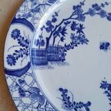 Japan model cake plate by Creil and Montereau 19th century