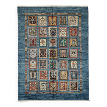 Turkish Handknotted Wool Oushak Rug 153 cm x 207 cm