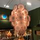 Murano Chandelier with 42 Crystal Disks design Gino Vistosi, 1970s