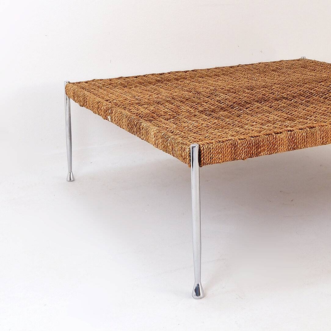 Large Square coffee table - Rope top