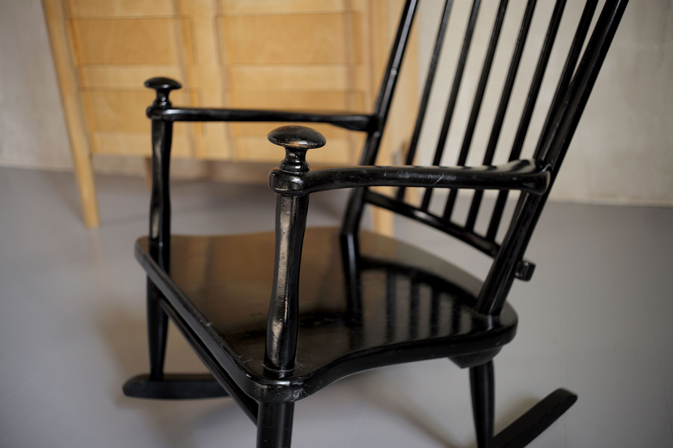 Pair of rocking chairs Scandinavian 1960