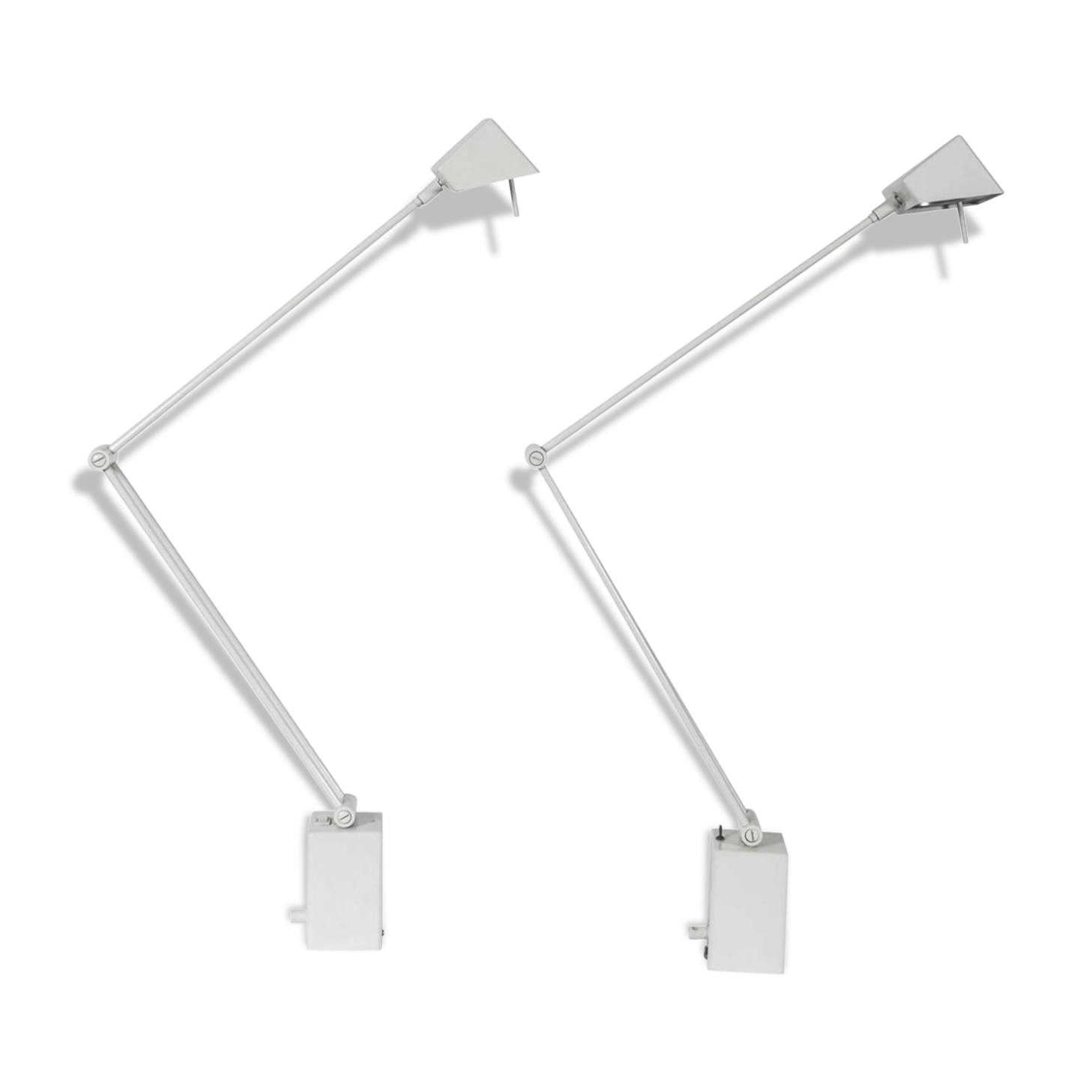 Pair of vintage Koch Lowy & desk lamps