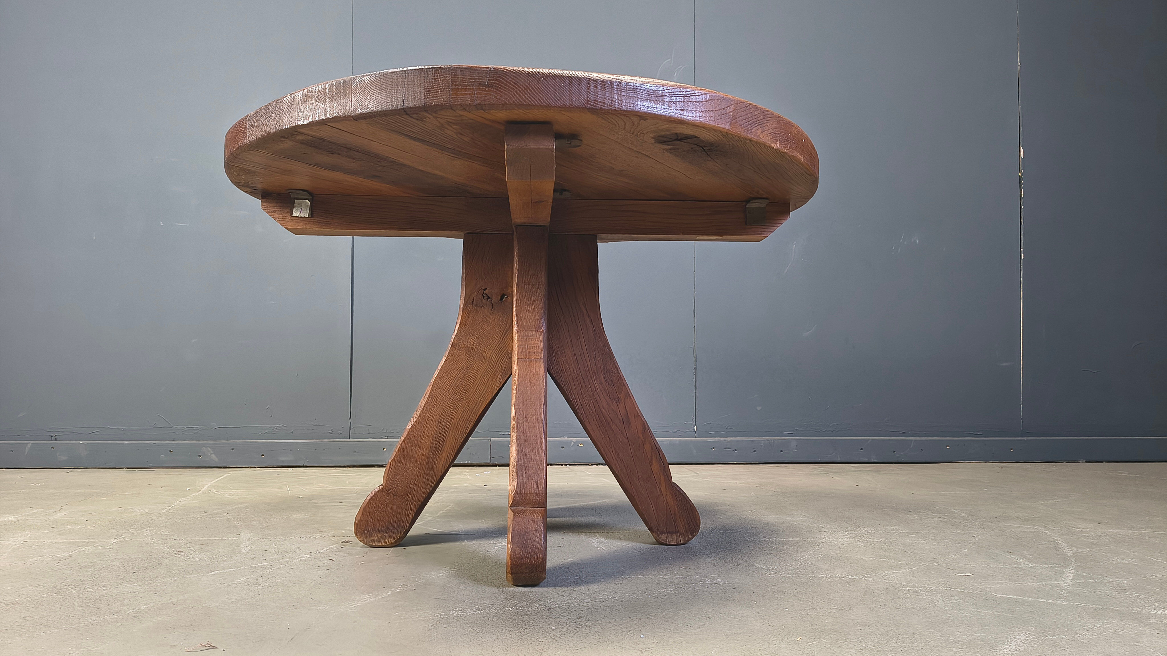 Vintage dining table by Depuydt, Belgium, 1960s