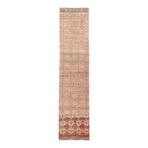 3x12 Vintage Turkish Runner Rug, 85x374Cm
